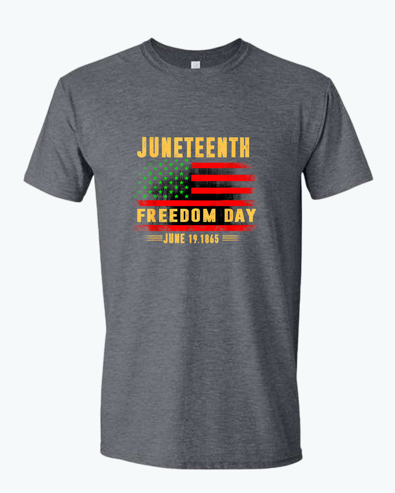 Freedom day june 19 1865 t-shirt juneteenth tees - Fivestartees