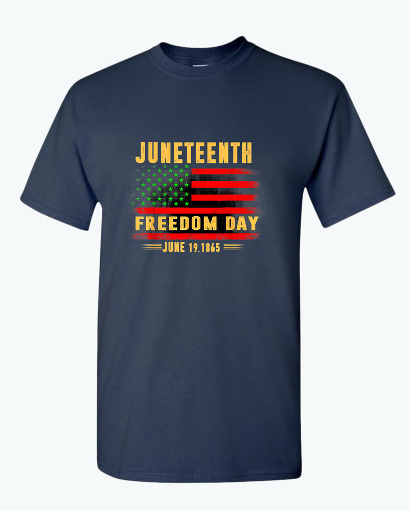 Freedom day june 19 1865 t-shirt juneteenth tees - Fivestartees