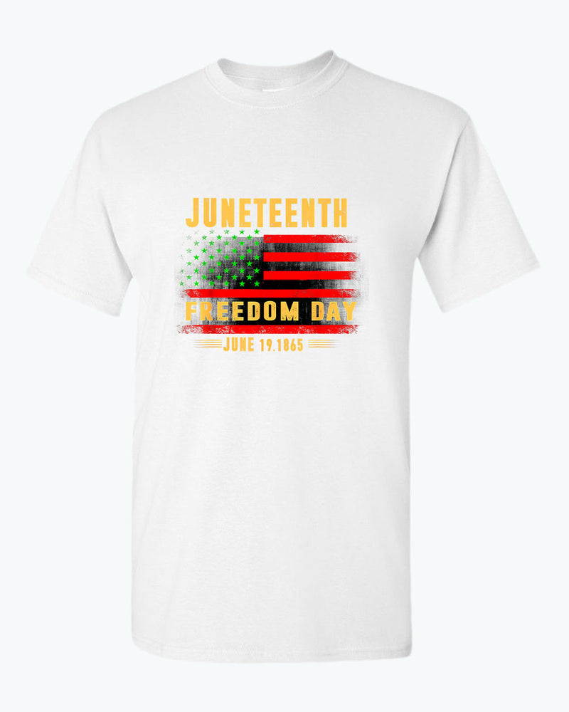 Freedom day june 19 1865 t-shirt juneteenth tees - Fivestartees