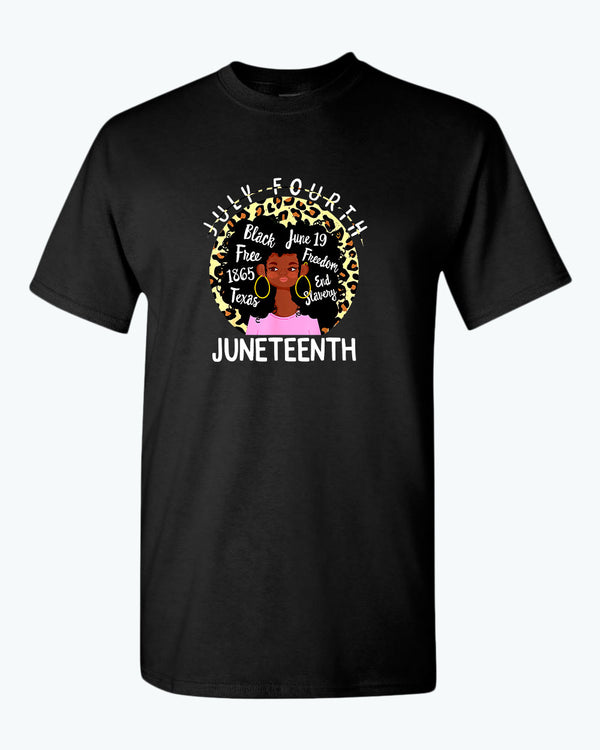 Black queen freedom t-shirt juneteenth tees - Fivestartees