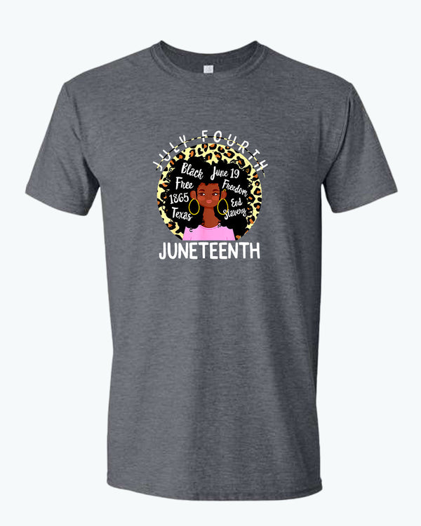 Black queen freedom t-shirt juneteenth tees - Fivestartees