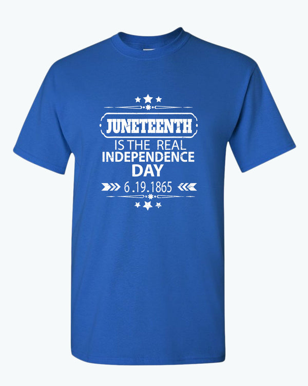 Juneteenth is the real independence day t-shirt - Fivestartees