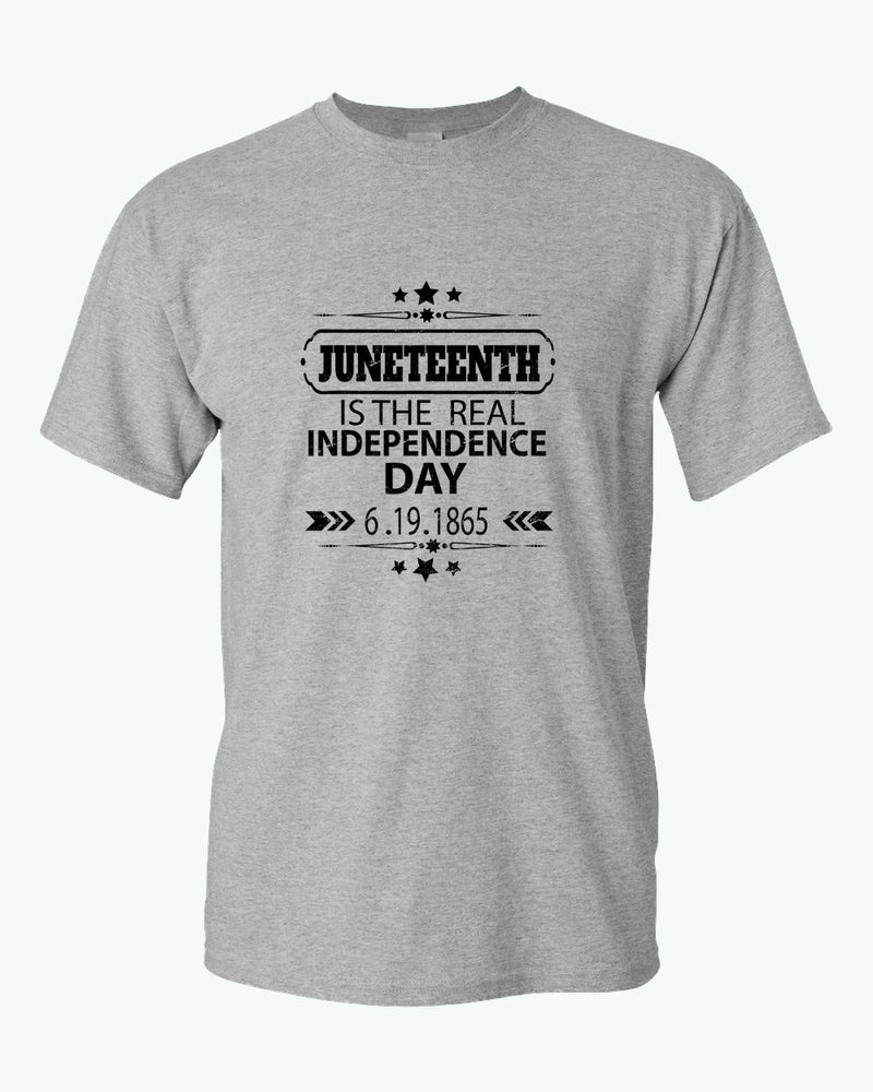 Juneteenth is the real independence day t-shirt - Fivestartees