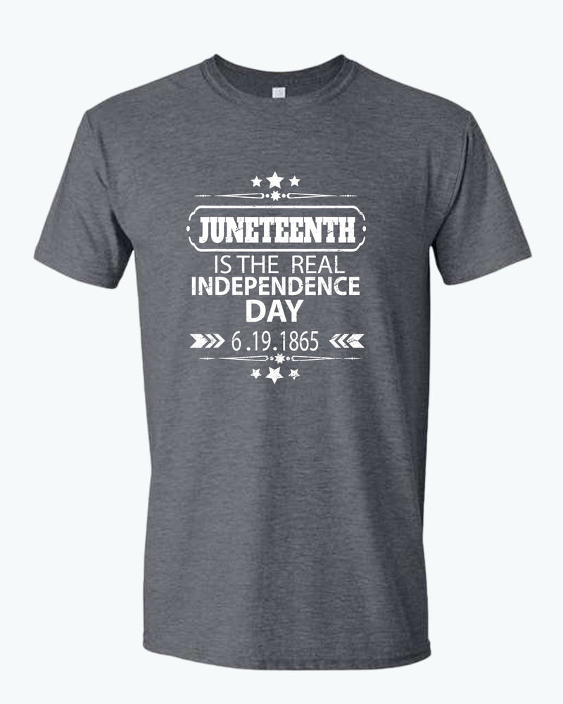 Juneteenth is the real independence day t-shirt - Fivestartees