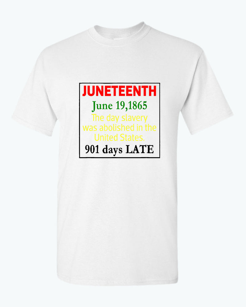 The day slavery was abolished in USA t-shirt, juneteenth tees - Fivestartees
