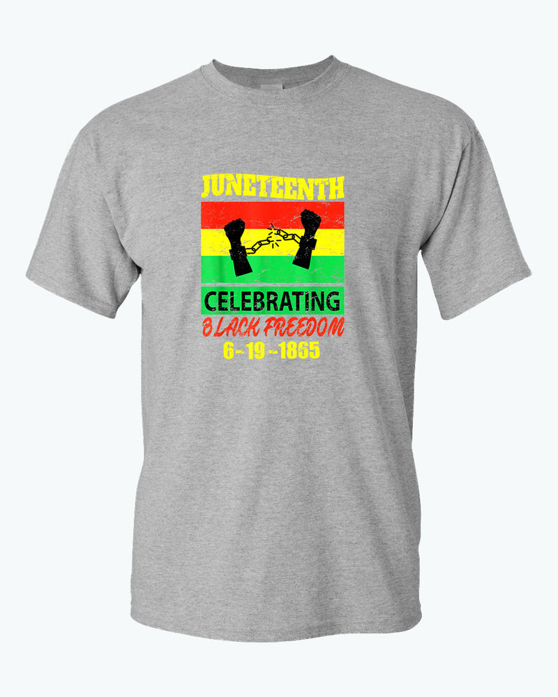 Celebrating black freedom t-shirt - Fivestartees