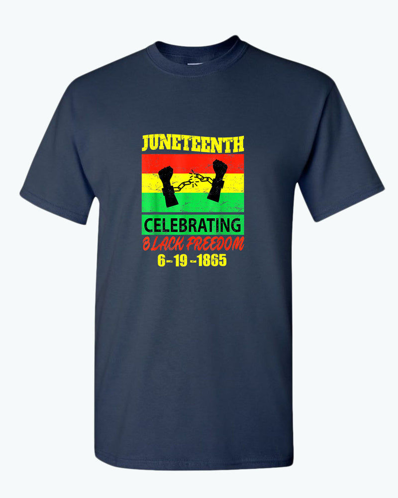Celebrating black freedom t-shirt - Fivestartees