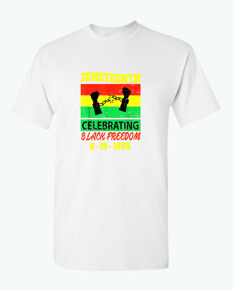 Celebrating black freedom t-shirt - Fivestartees