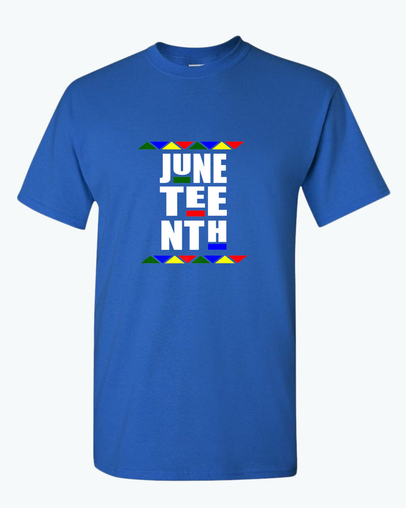 Juneteenth colorful t-shirt - Fivestartees