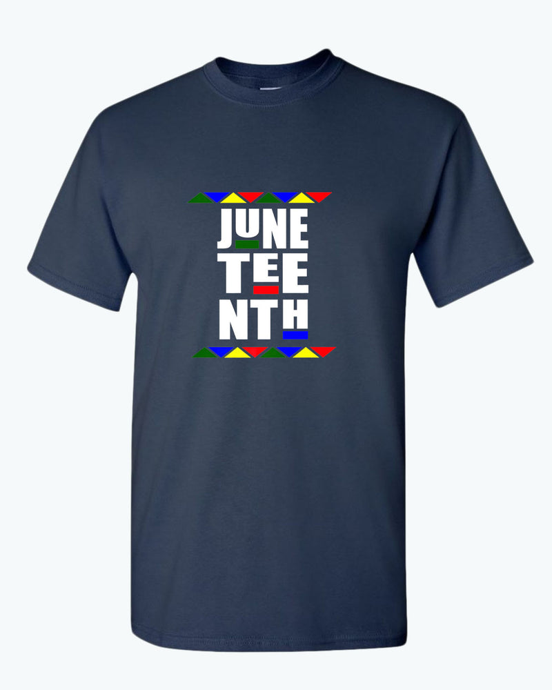 Juneteenth colorful t-shirt - Fivestartees