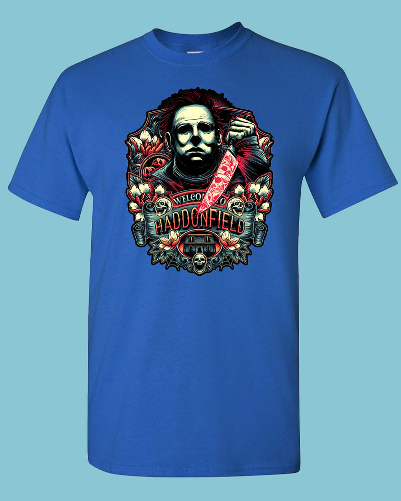 Welcome to Haddonfield Horror Movie T-shirt, Halloween tee - Fivestartees