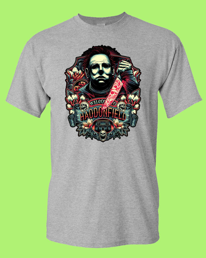Welcome to Haddonfield Horror Movie T-shirt, Halloween tee - Fivestartees