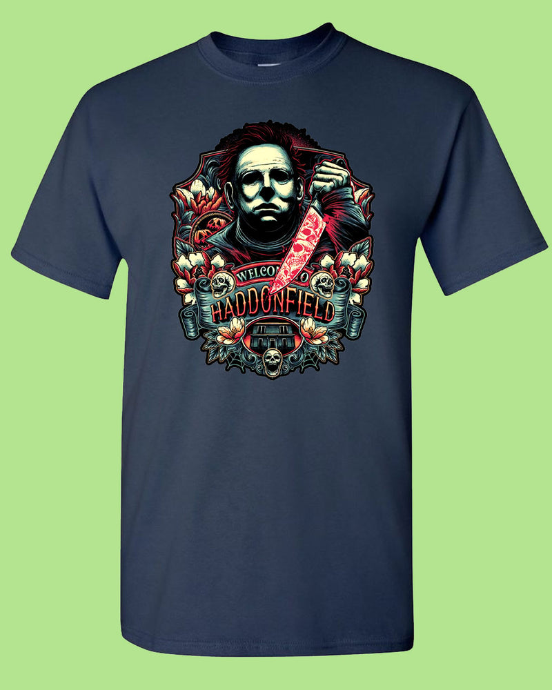 Welcome to Haddonfield Horror Movie T-shirt, Halloween tee - Fivestartees