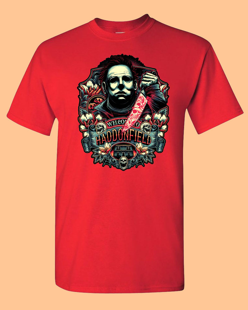 Welcome to Haddonfield Horror Movie T-shirt, Halloween tee - Fivestartees