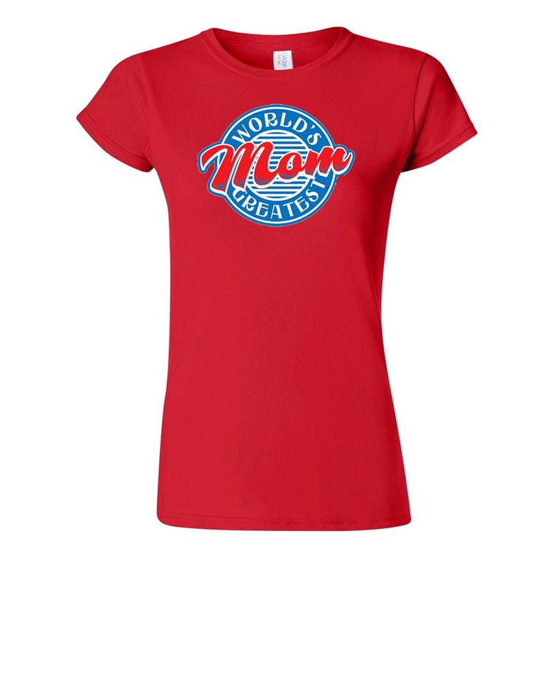 World's Greatest Mom T-shirt - Fivestartees