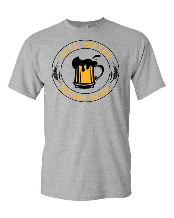 Save water, drink beer t-shirt, funny beer tees - Fivestartees