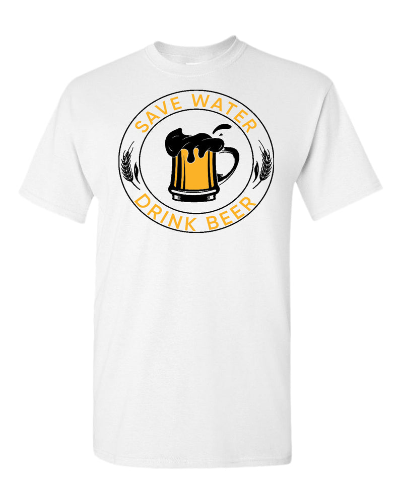 Save water, drink beer t-shirt, funny beer tees - Fivestartees