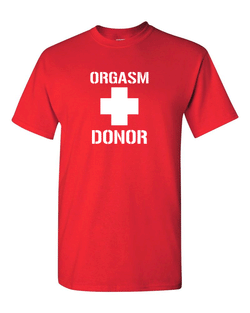 Orgasm Donor T-shirt Funny Humor Tees American Pie T-shirt - Fivestartees