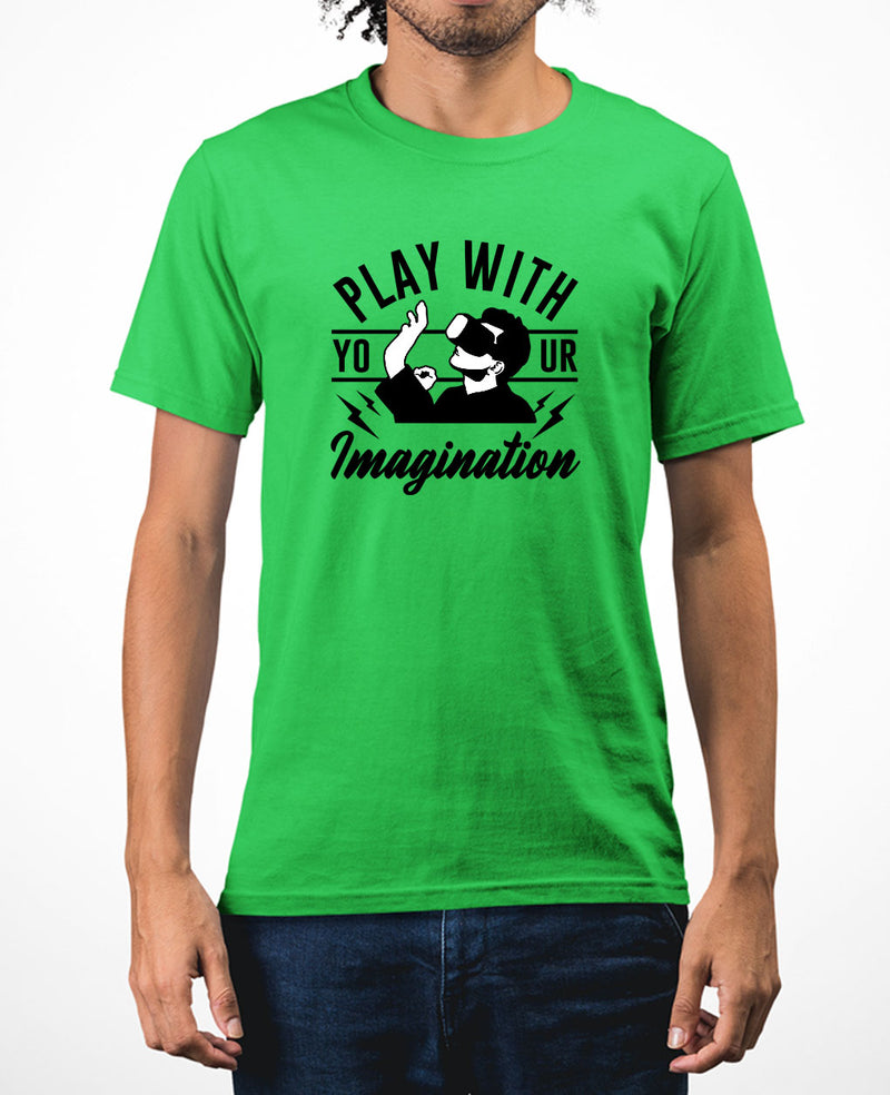 Play with your imagination geek t-shirt funny gaming t-shirt - Fivestartees