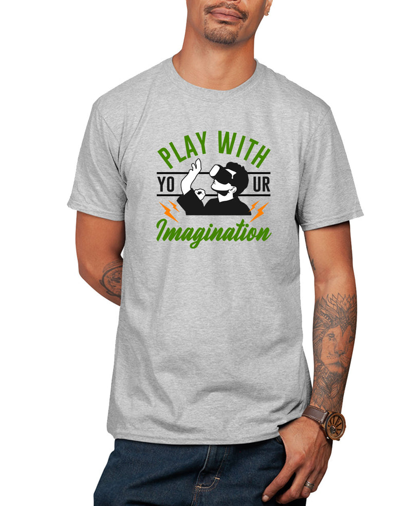 Play with your imagination geek t-shirt funny gaming t-shirt - Fivestartees