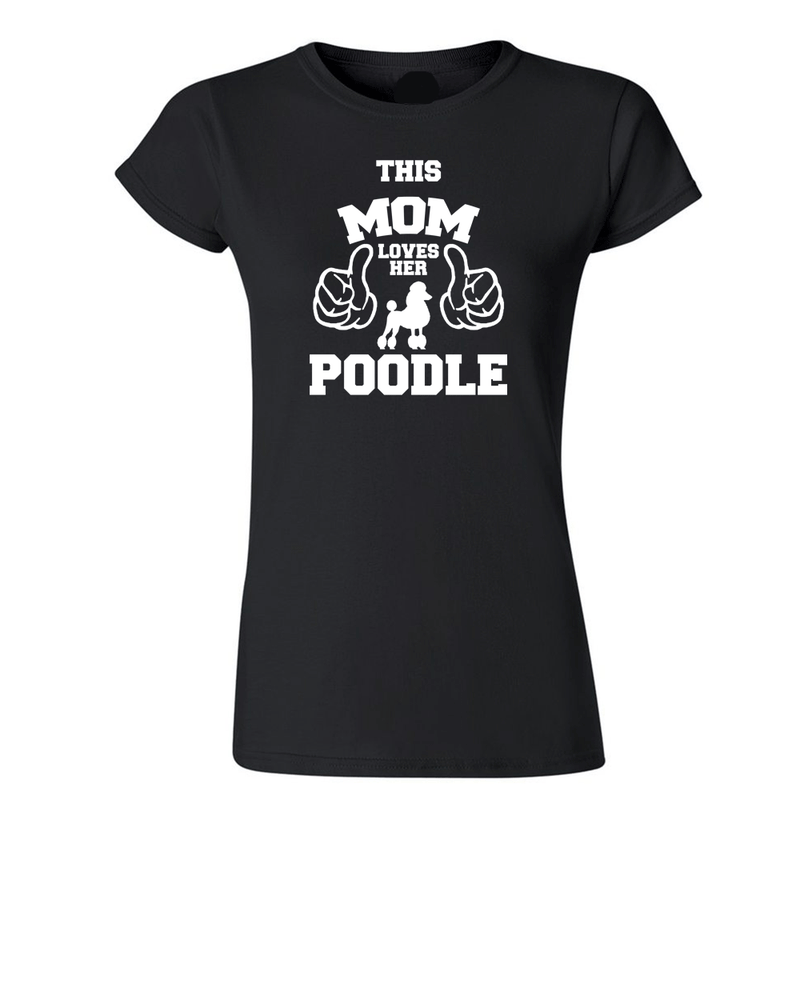 Poodle Mom T-shirt - Fivestartees