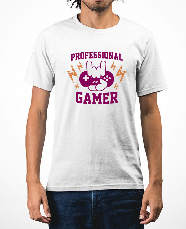 Professional gamer t-shirt funny gaming t-shirt - Fivestartees