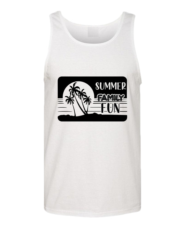 Summer family fun tank top, summer tank top, beach party tank top - Fivestartees