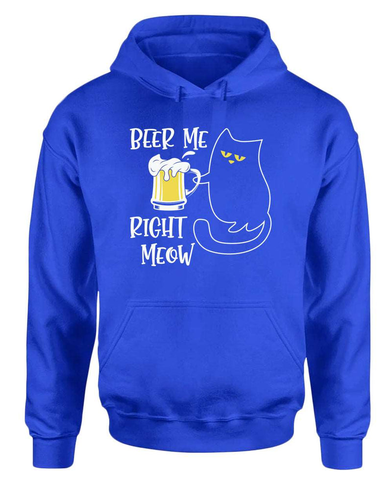 Beer me right meow hoodie, beer lover hoodie, cat lover hoodies - Fivestartees