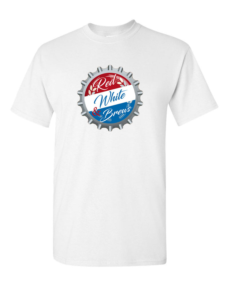 Red White brews t-shirt beer t-shirt drinking tees - Fivestartees