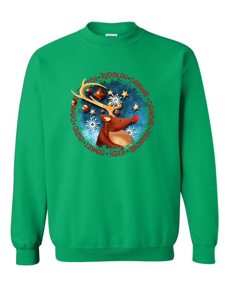Rudolf dasher Christmas Sweatshirt - Fivestartees
