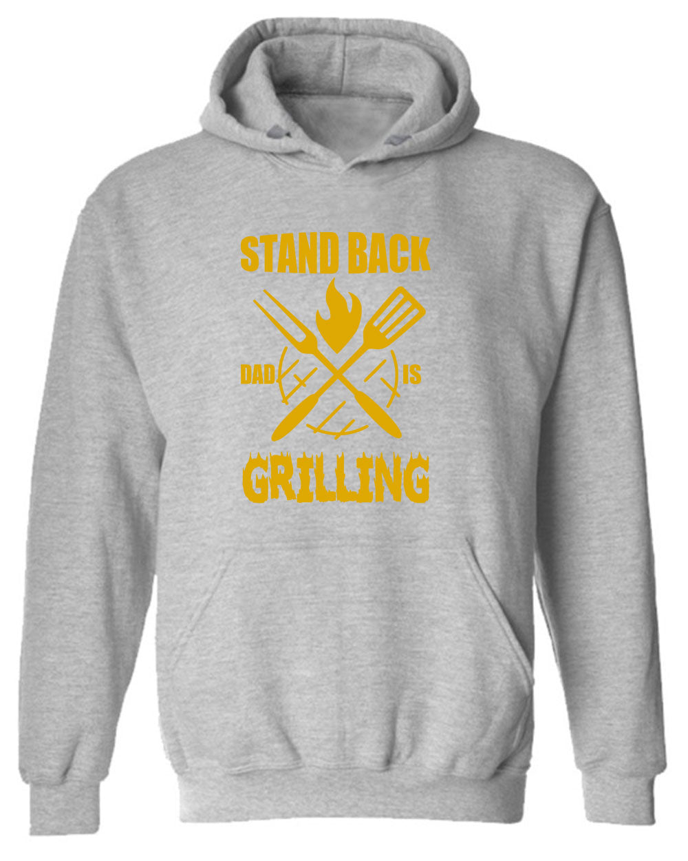 stand back dad is grilling Hoodie father's day Hoodie - Fivestartees