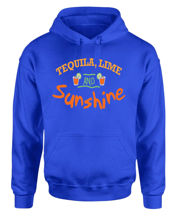 Tequila, Lime and sunshine hoodie, drinking hoodie - Fivestartees