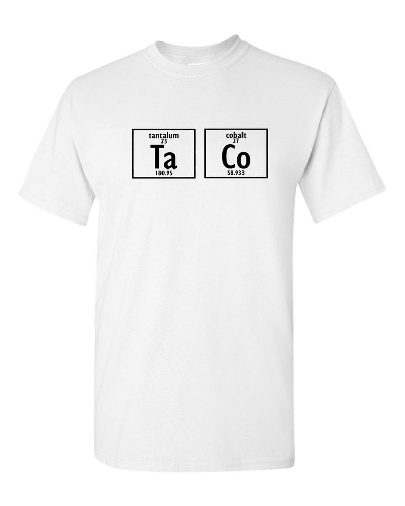 Science Taco T-SHIRT - Periodic Table Nerd Tacos College Chemistry - Fivestartees
