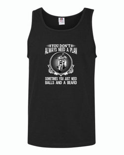 You don't always need a plan, motorcycle tank tops - Fivestartees