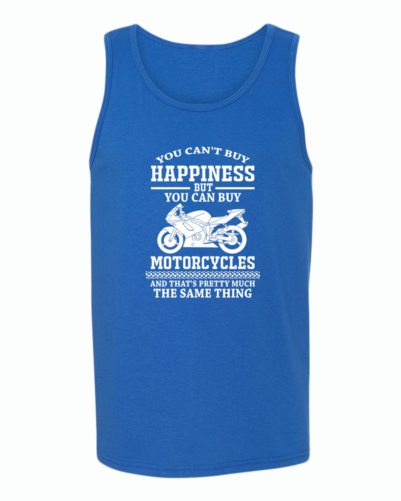 You can't buy happiness, but you can buy motorcycles tank top - Fivestartees