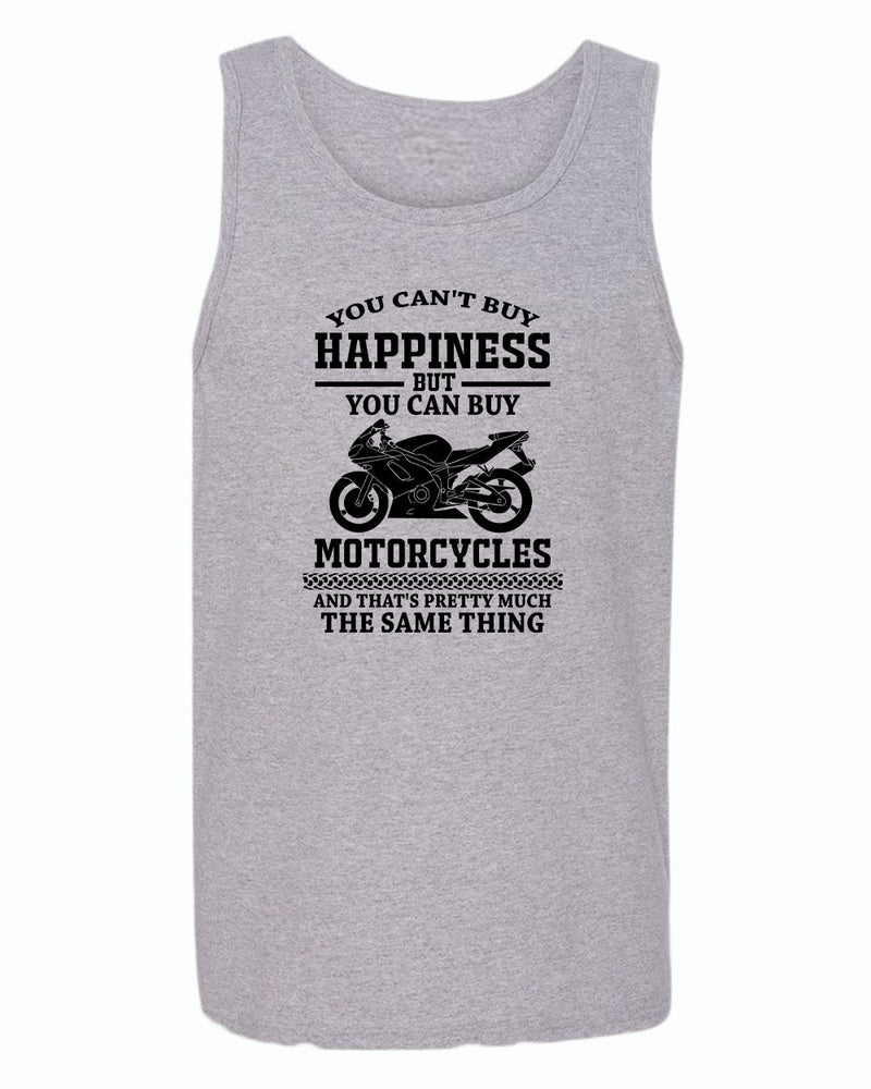 You can't buy happiness, but you can buy motorcycles tank top - Fivestartees