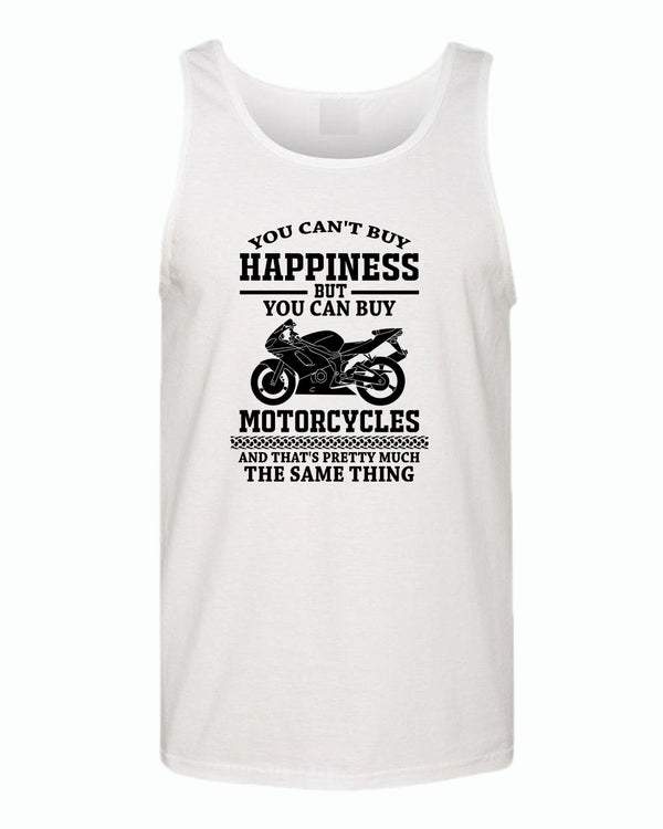 You can't buy happiness, but you can buy motorcycles tank top - Fivestartees