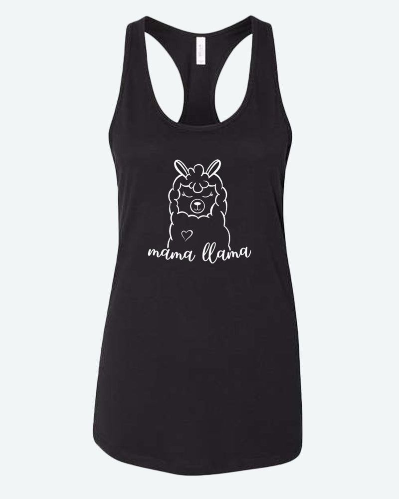 Mama llama tank top - Fivestartees