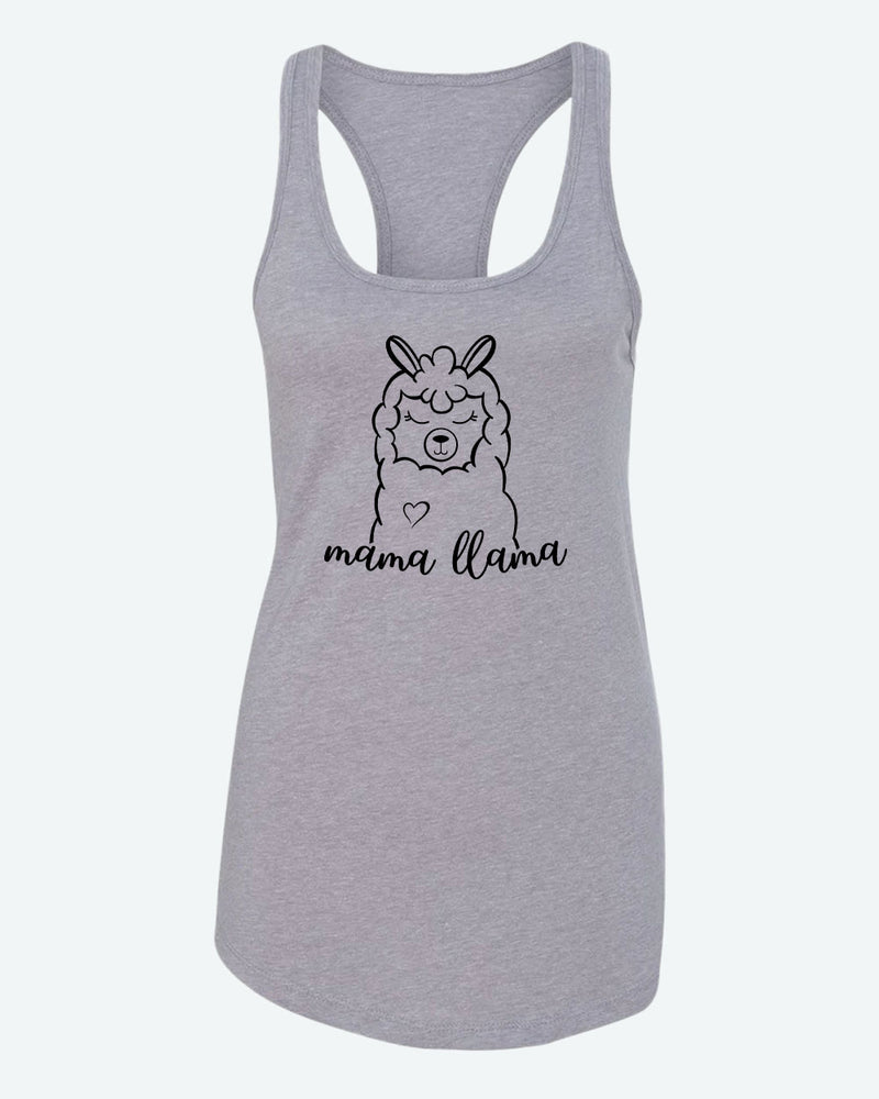 Mama llama tank top - Fivestartees