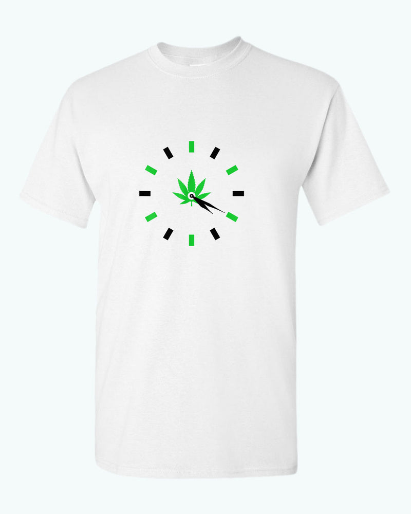 420 clock t-shirt - Fivestartees