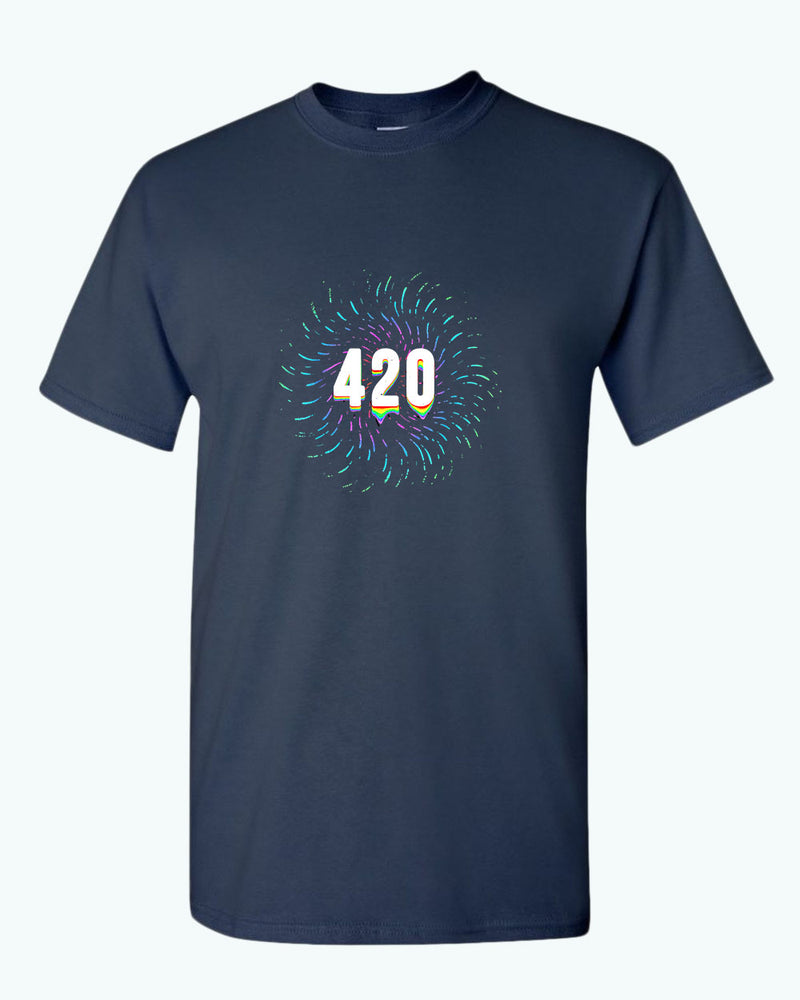420 tik tok color t-shirt - Fivestartees