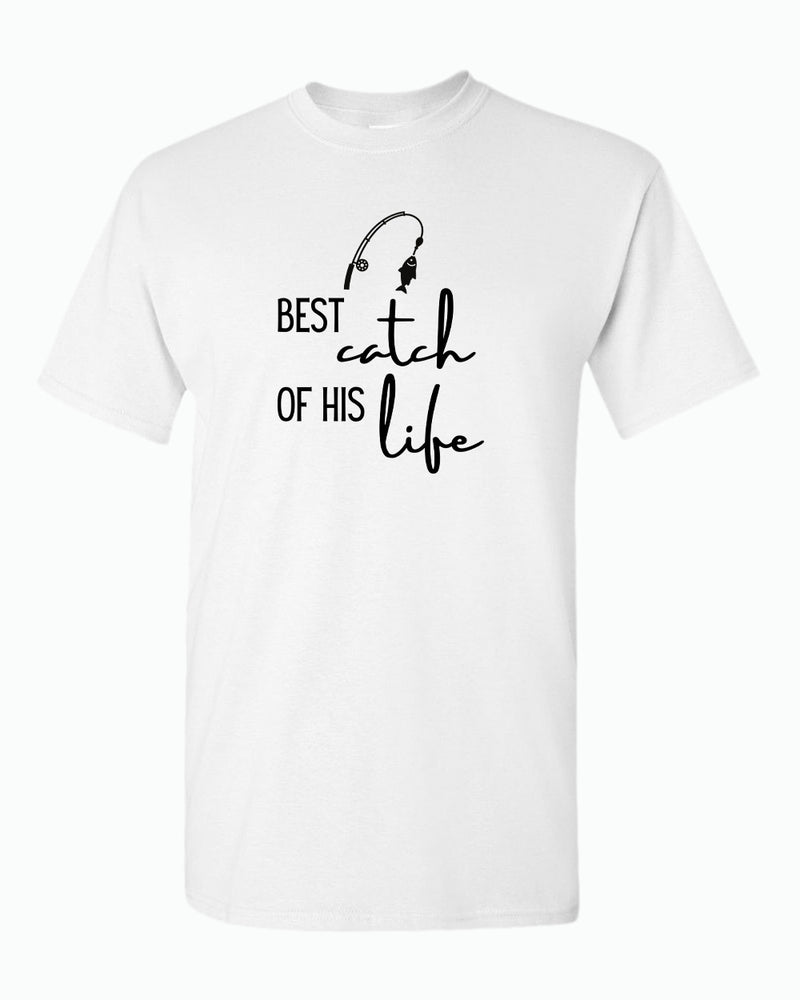 One Lucky Fisherman / best cash Couple Matching T-shirt Valentine's Day T-shirt - Fivestartees