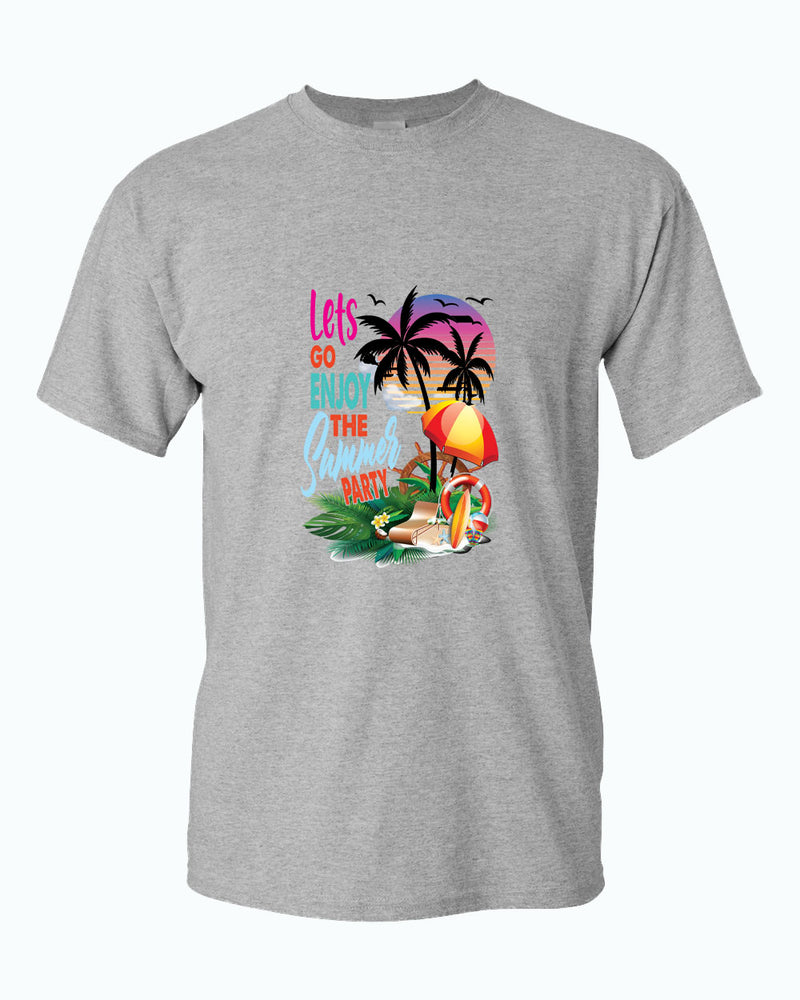 Let's go enjoy the summer party t-shirt, summer t-shirt, beach party t-shirt - Fivestartees