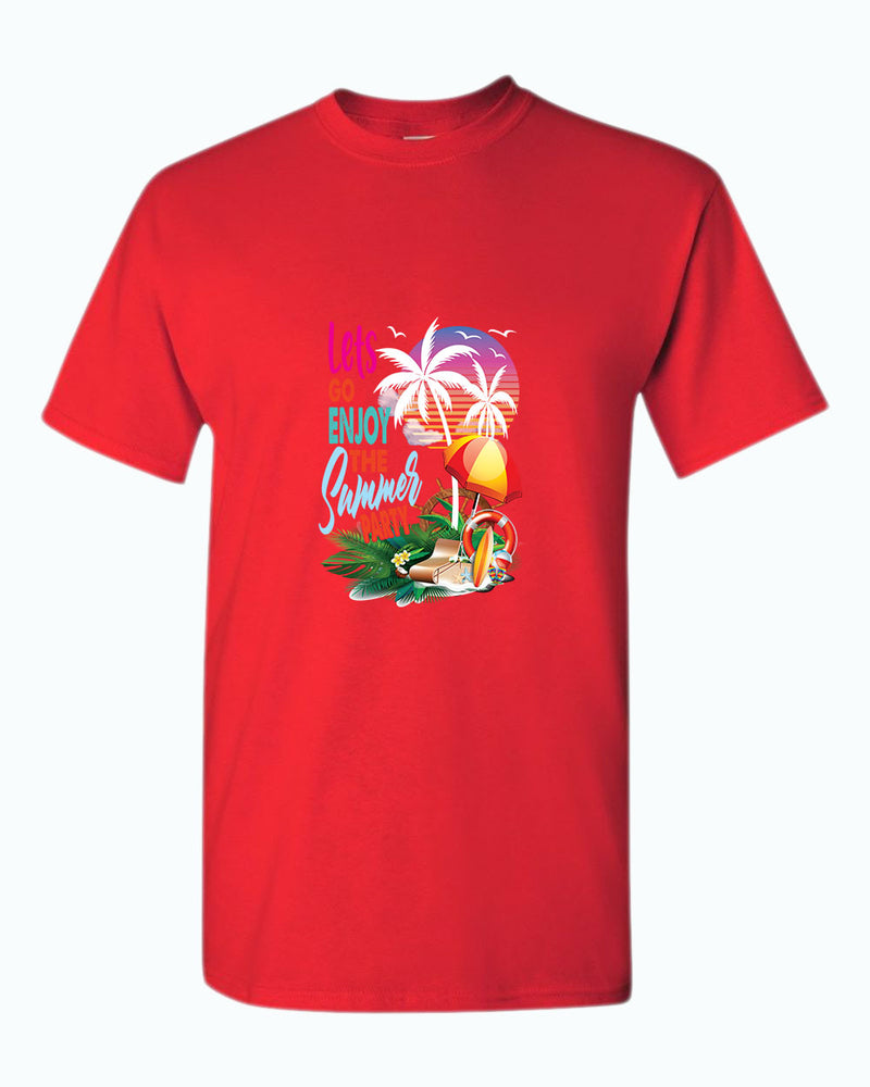 Let's go enjoy the summer party t-shirt, summer t-shirt, beach party t-shirt - Fivestartees