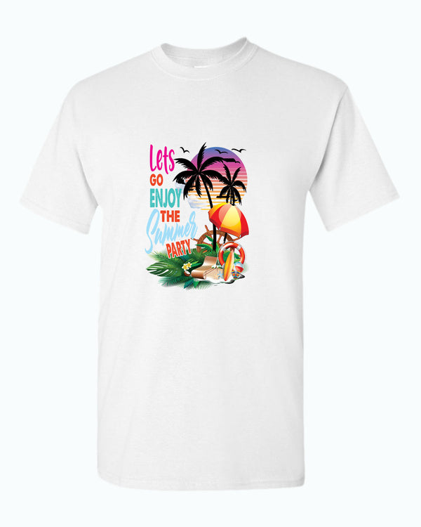 Let's go enjoy the summer party t-shirt, summer t-shirt, beach party t-shirt - Fivestartees