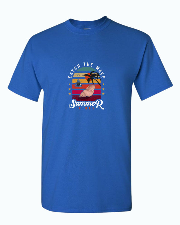 Catch the wave summer vibes t-shirt, summer t-shirt, beach party t-shirt - Fivestartees