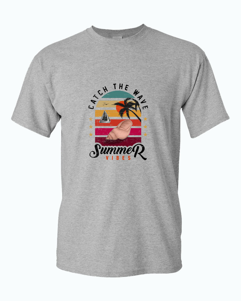 Catch the wave summer vibes t-shirt, summer t-shirt, beach party t-shirt - Fivestartees