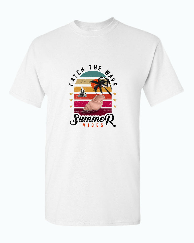 Catch the wave summer vibes t-shirt, summer t-shirt, beach party t-shirt - Fivestartees