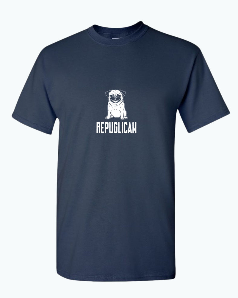 Repuglican t-shirt, pug life t-shirt dog lover tees - Fivestartees