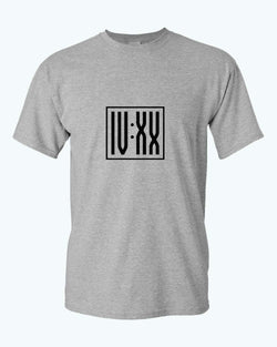 420 roman number t-shirt - Fivestartees